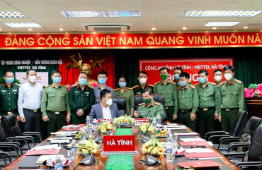 Sơ kết 5 năm thực hiện Quy chế phối hợp giữa Công an tỉnh và Viettel Hà Tĩnh